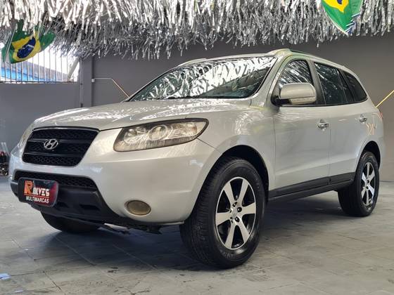 HYUNDAI SANTA FÉ 2.7 MPFI GLS 7 LUGARES V6 24V GASOLINA 4P AUTOMÁTICO HYUNDAI SANTA FÉ 2.7 MPFI GLS 7 LUGARES V6 24V GASOLINA 4P AUTOMÁTICO